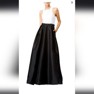Monique Lhuillier floor length gown